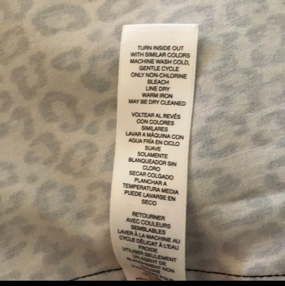 Chico's Animal Print Lightweight Jacket - Picture 7 of 7